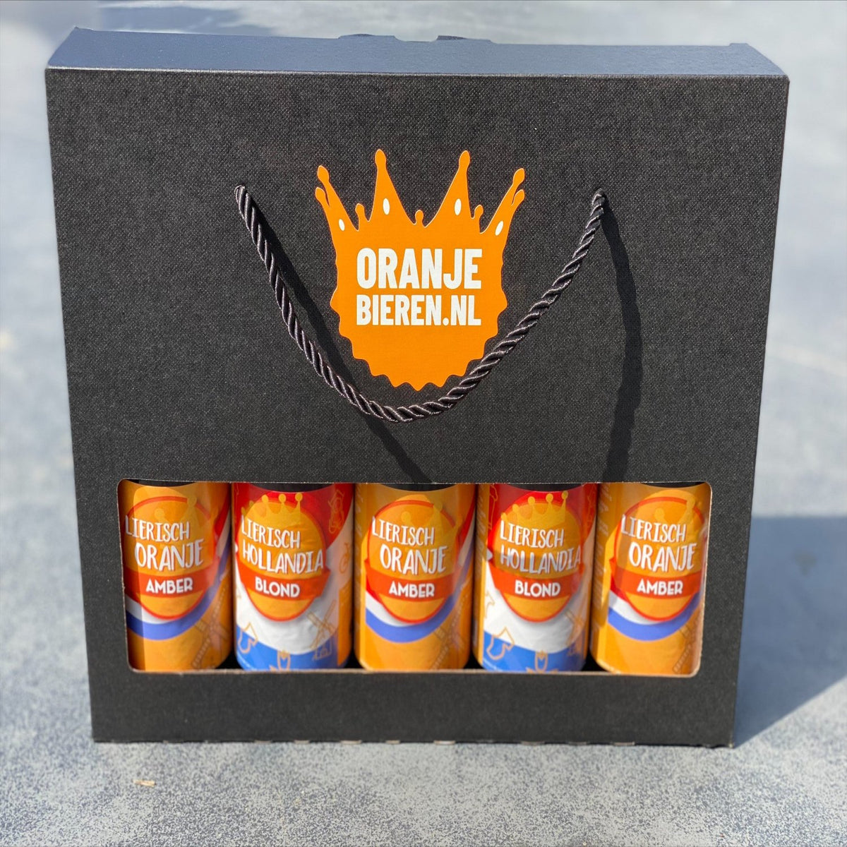 Hèt Oranjepakket (box met 5 flesjes)